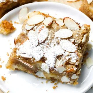 Almond Croissant Blondies