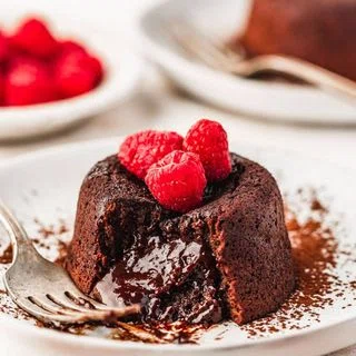 Chocolatey Molten Lava Cakes for Two