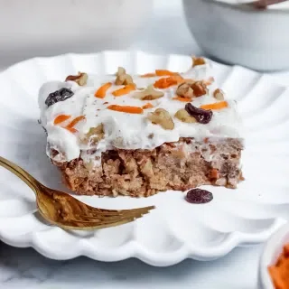 Carrot Cake Baked Oatmeal