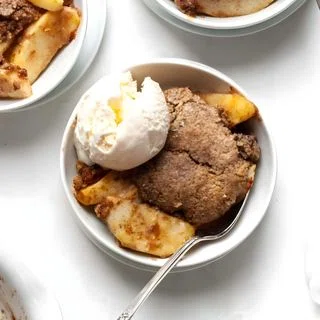 Paleo Apple Cobbler (Gluten Free & Vegan)