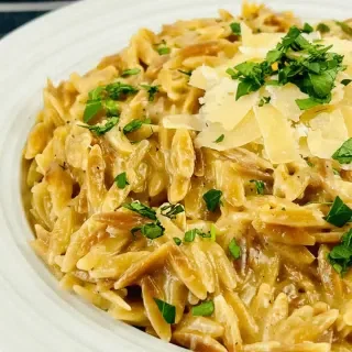 Parmesan Garlic Orzo