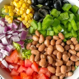 Taco Salad with Catalina Dressing