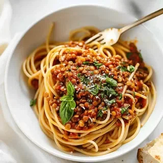 Lentils and Pasta