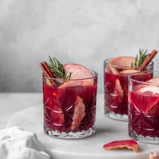 Winter Sangria With Pears & Pomegranate