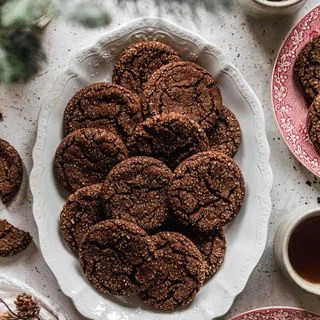 The Best Chewy Chocolate Gingerbread Cookies