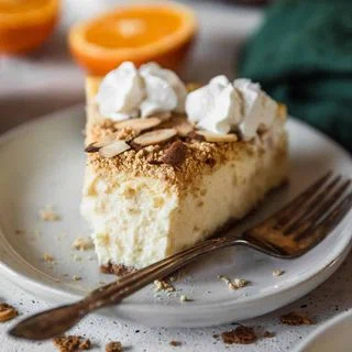 Mascarpone Cheesecake With Orange & Amaretto