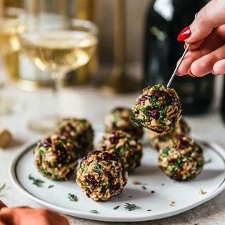 Cranberry Orange Cheese Balls
