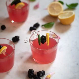 Blackberry + Mint Limeade