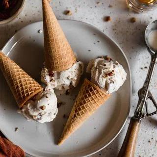 Bourbon Butter Pecan Ice Cream
