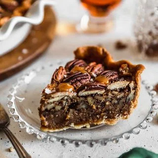 Bourbon Caramel Pecan Pie