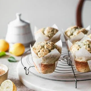 Ricotta Lemon Poppy Seed Muffins