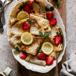Norwegian Pancakes (Pannekaker)