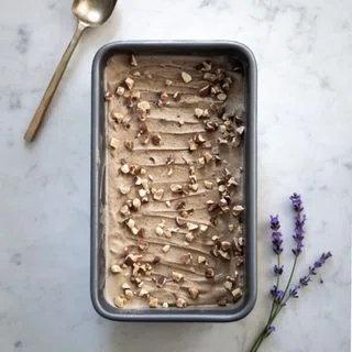 Coffee & Almond Ice Cream