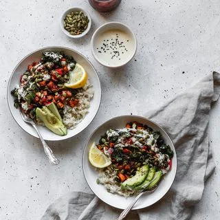 Sweet Potato Black Bean Bowls