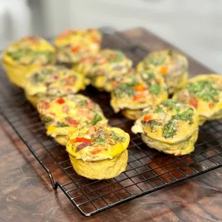 High-Protein Breakfast Egg Bites Meal Prep