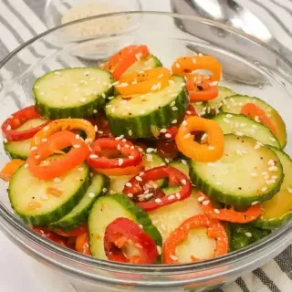 Cucumber Pepper Salad