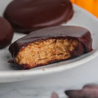 Chocolate Peanut Butter Protein Pumpkins