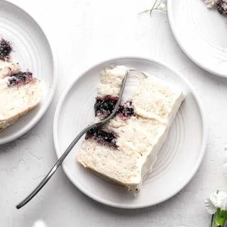 Lemon Blueberry Jam Cake