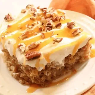 Carrot Poke Cake