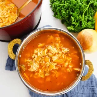 Cajun Chicken Rice Soup