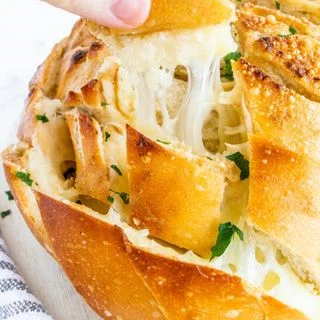 Cheesy Garlic Stuffed Bread