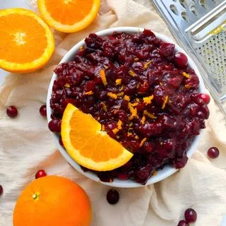 Paleo Cranberry Sauce (Whole30, Vegan)