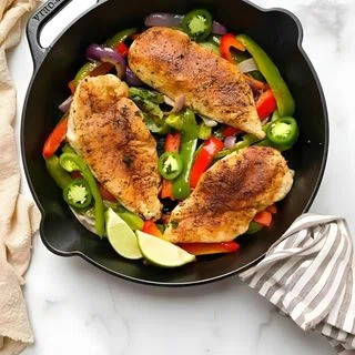 Whole30 Chicken Fajitas
