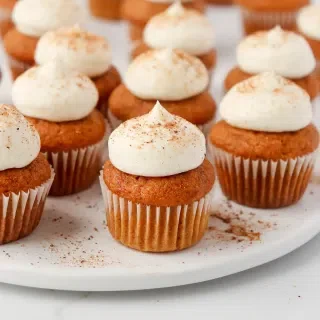 Mini Pumpkin Cupcakes