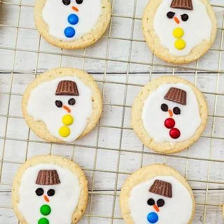 Melting Snowman Cookies