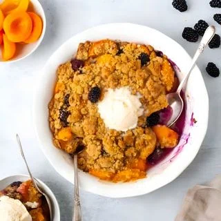 Gluten Free Blackberry Cobbler