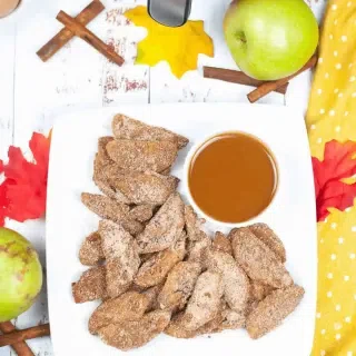 Pumpkin Spice Air Fryer Apples