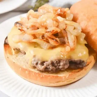 Caramelized Onion Burger