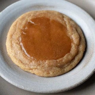 Brown Butter Miso Caramel Cookies