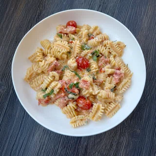 Creamy Boursin Cheese Pasta with Tomatoes