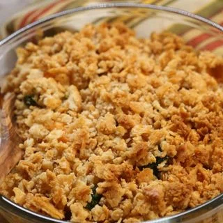 Velveeta Broccoli Casserole with Ritz Crackers