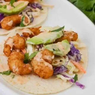 Boom Boom Shrimp Tacos