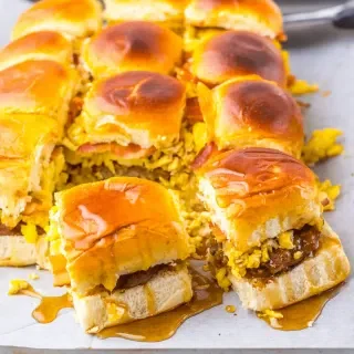 French Toast Breakfast Sliders