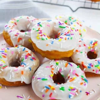 Glazed Vanilla Donuts