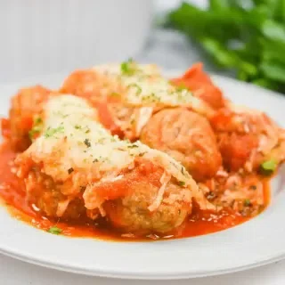 Dump and Bake Meatball Casserole