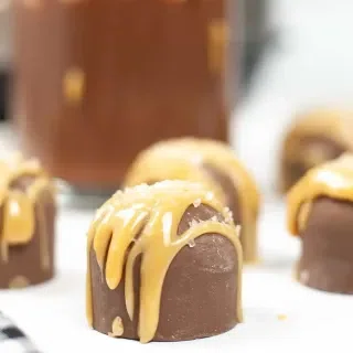 Salted Caramel Hot Chocolate Bomb