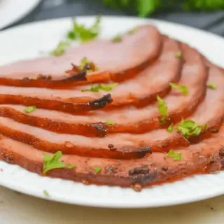 Glazed Air Fryer Ham