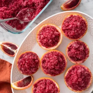 Blood Orange Granita