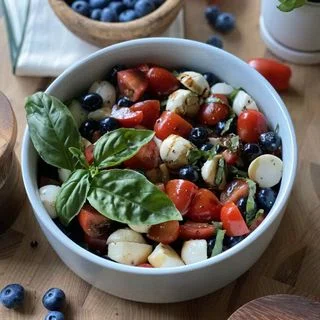 Red, White & Blueberry Caprese Salad