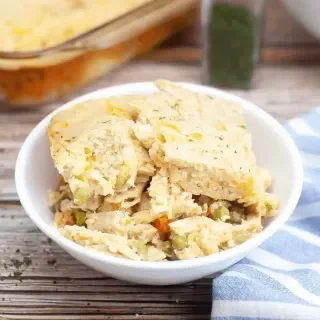Chicken Cobbler Casserole
