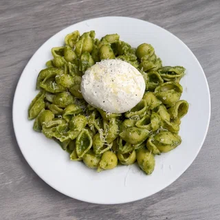 Pesto Pasta with Burrata