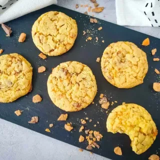 Easy Butterfinger Cookies