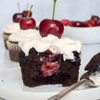 Paleo Black Forest Cupcakes
