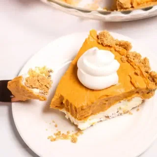 Double Layer Cream Cheese Pumpkin Pie