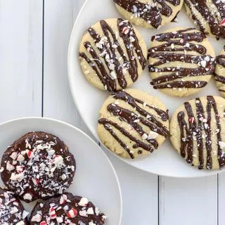 Dairy-Free and Egg-Free Peppermint Sugar Cookies