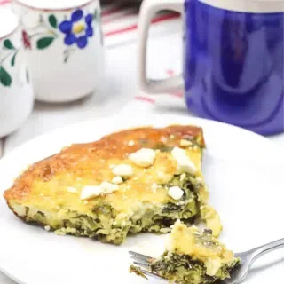 Spinach Frittata with Feta